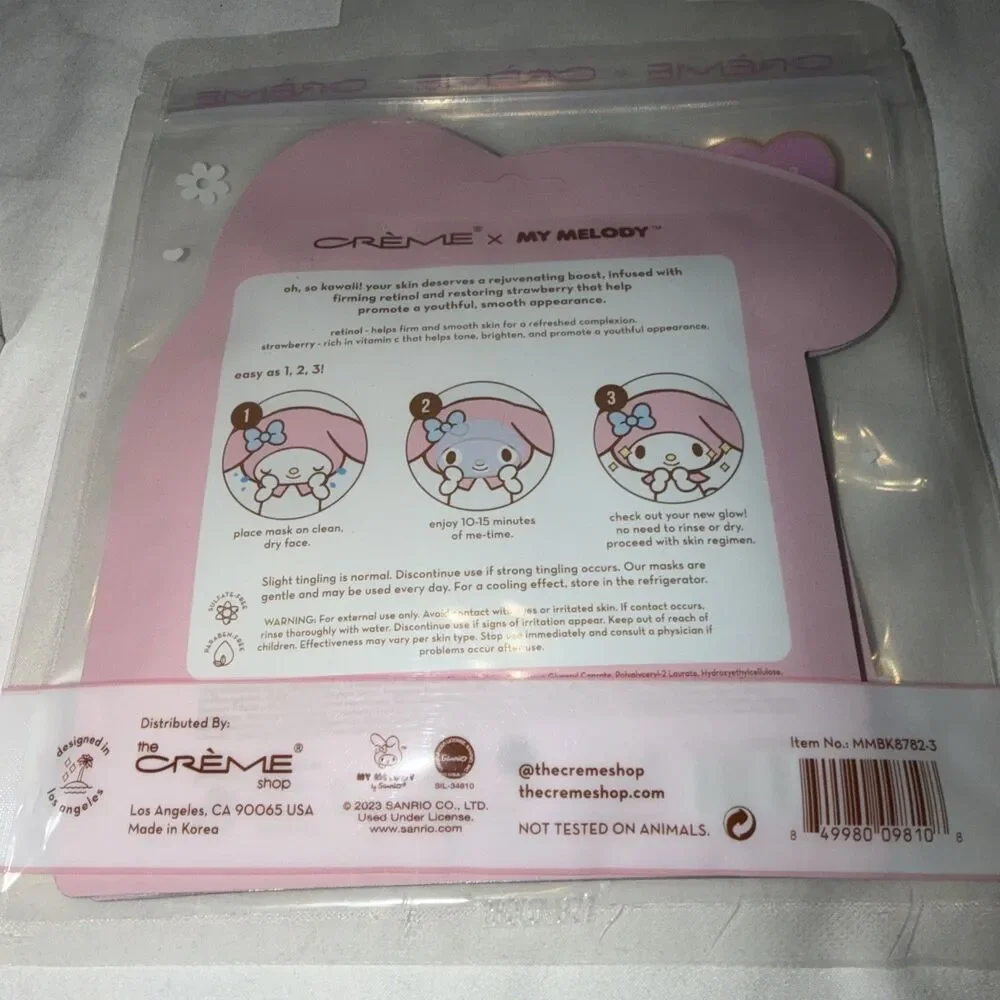 Hello Kitty Premium Plush Blender Duo Creme Shop MakeupSponge, Lip Stain,ETC New